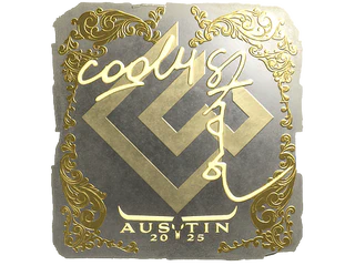 Sticker | cool4st (Gold) | Austin 2025