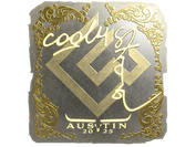 Sticker | cool4st (Gold) | Austin 2025 image