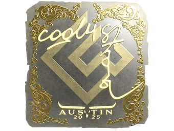 Sticker | cool4st (Gold) | Austin 2025 image