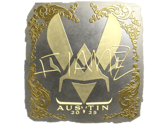 Sticker | FlameZ (Gold) | Austin 2025 image