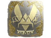 Sticker | FlameZ (Gold) | Austin 2025 image