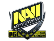 Sticker | Natus Vincere (Foil) | Krakow 2017 image