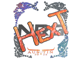 Sticker | HexT (Holo) | Austin 2025 image