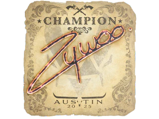 Sticker | ZywOo (Champion) | Austin 2025