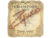Sticker | ZywOo (Champion) | Austin 2025 image