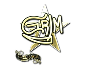 Sticker | Grim (Gold) | Paris 2023 image