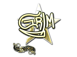 Sticker | Grim (Gold) | Paris 2023 image