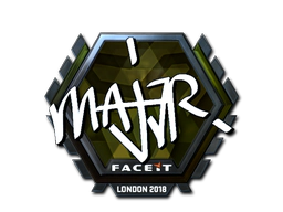 Sticker | MAJ3R (Foil) | London 2018 image