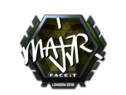 Sticker | MAJ3R (Foil) | London 2018 image
