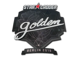 Sticker | Golden | Berlin 2019 image