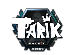 Sticker | tarik (Foil) | London 2018 image