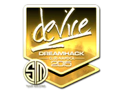 Sticker | device (Gold) | Cluj-Napoca 2015 image