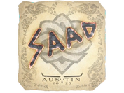 Sticker | saadzin | Austin 2025 image