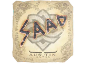 Sticker | saadzin | Austin 2025 image