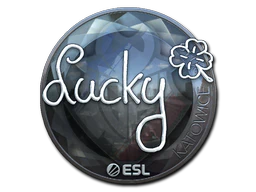 Sticker | Lucky (Foil) | Katowice 2019 image