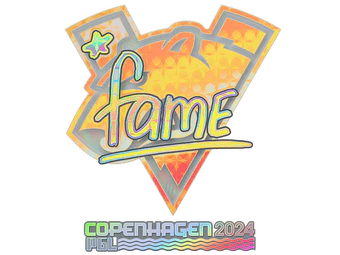 Sticker | fame (Holo) | Copenhagen 2024 image