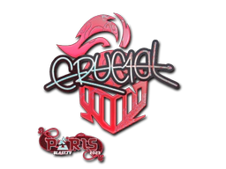 Sticker | CRUC1AL (Holo) | Paris 2023 image