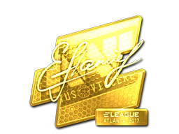 Sticker | flamie (Gold) | Atlanta 2017 image