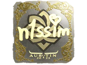 Sticker | n1ssim (Gold) | Austin 2025 image