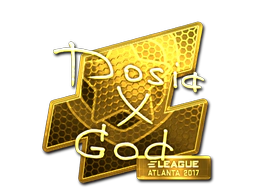Sticker | Dosia (Gold) | Atlanta 2017 image