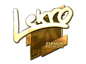 Sticker | Lekr0 (Gold) | Boston 2018 image
