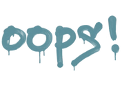 Sealed Graffiti | Oops (Wire Blue) image