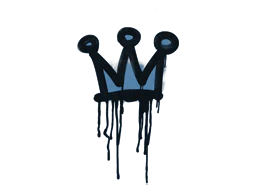 Sealed Graffiti | Little Crown (Monarch Blue)