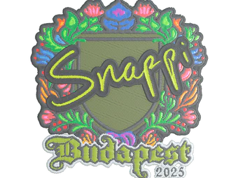 Sticker | Snappi (Embroidered) | Budapest 2025 image