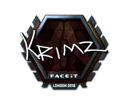 Sticker | KRIMZ (Foil) | London 2018 image