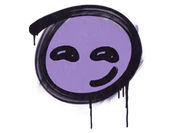 Sealed Graffiti | Smirk (Violent Violet) image