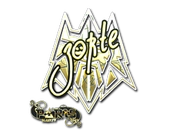 Sticker | zorte (Gold) | Paris 2023 image