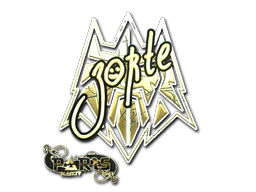 Sticker | zorte (Gold) | Paris 2023 image