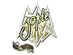 Sticker | zorte (Gold) | Paris 2023 image