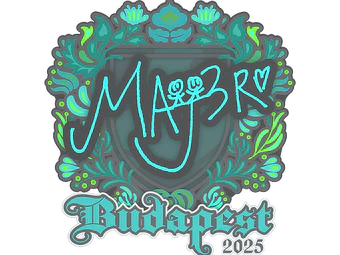 Sticker | MAJ3R | Budapest 2025 image