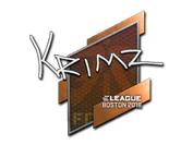 Sticker | KRIMZ | Boston 2018 image