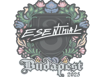 Sticker | esenthial | Budapest 2025 image