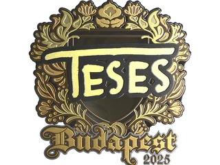 Sticker | TeSeS (Gold) | Budapest 2025