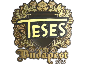 Sticker | TeSeS (Gold) | Budapest 2025 image