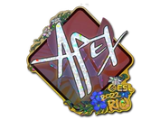 Sticker | apEX (Glitter) | Rio 2022 image