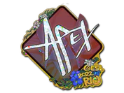 Sticker | apEX (Glitter) | Rio 2022 image