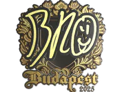 Sticker | br0 (Gold) | Budapest 2025 image
