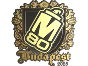 Sticker | M80 (Gold) | Budapest 2025 image