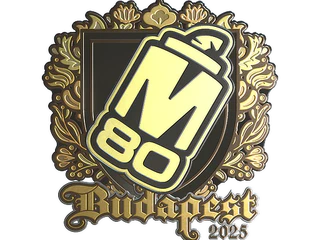 Sticker | M80 (Gold) | Budapest 2025