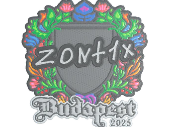 Sticker | zont1x (Embroidered) | Budapest 2025 image