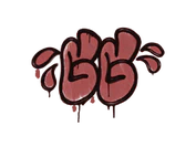 Sealed Graffiti | GGWP (Blood Red) image