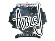 Sticker | ableJ (Foil) | Berlin 2019 image