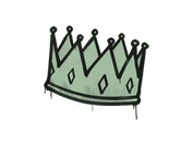 Sealed Graffiti | King Me (Cash Green) image