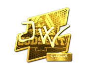 Sticker | JW (Gold) | Atlanta 2017 image