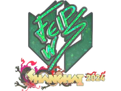 Sticker | felps (Glitter) | Shanghai 2024 image