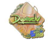 Sticker | dupreeh (Holo) | Rio 2022 image